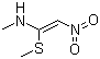 N-Methyl-1-(methylthio)-2-nitroethylen-1-amine molecular structure (CAS 61832-41-5)