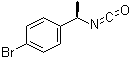 结构式 CAS# 618461-78-2, (R)-1-溴-4-(1-异氰酸基乙基)苯