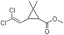 Methyl 3-(2,2-dichlorovinyl)-2,2-dimethylcyclopropanecarboxylate molecular structure (CAS 61898-95-1)