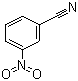 structure of CAS# 619-24-9, 3-Nitrobenzonitrile;m-Nitrobenzonitrile