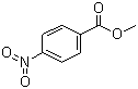 structure of CAS# 619-50-1, Methyl 4-nitrobenzoate;4-Nitrobenzoic acid methyl ester