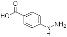 4-Hydrazinobenzoic acid molecular structure (CAS 619-67-0)