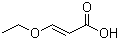 3-Ethoxyacrylic acid molecular structure (CAS 6192-01-4)