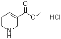 结构式 CAS# 6197-39-3, 去甲槟榔碱盐酸盐