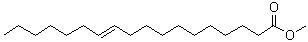 (11E)-11-Octadecenoic acid methyl ester molecular structure (CAS 6198-58-9)