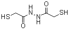 1,2-Bis(2-mercaptoacetyl)hydrazine molecular structure (CAS 62-48-6)