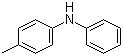4-甲基-N-苯基苯胺分子结构 (CAS 620-84-8)