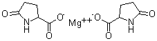 structure of CAS# 62003-27-4, Magnesium 2-pyrrolidone-5-carboxylate;MAG 2; MAG 2 (salt)
