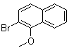 结构式 CAS# 62012-54-8, 2-溴-1-甲氧基萘