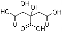 Hydroxycitric acid molecular structure (CAS 6205-14-7)