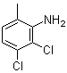 structure of CAS# 62077-27-4, 2,3-Dichloro-6-methylbenzenamine