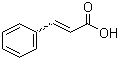结构式 CAS# 621-82-9, 肉桂酸; 桂皮酸; beta-苯基丙烯酸; 3-苯基丙烯酸