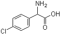 DL-4-Chlorophenylglycine molecular structure (CAS 6212-33-5)