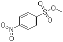 structure of CAS# 6214-20-6, Methyl 4-nitrobenzenesulfonate