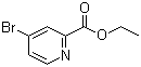 structure of CAS# 62150-47-4, 4-Bromopyridine-2-carboxylic acid ethyl ester