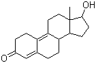 structure of CAS# 6218-29-7, 9(10)-Dehydronandrolone;17b-Hydroxy-estra-4,9-dien-3-one
