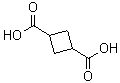 1,3-Cyclobutanedicarboxylic acid molecular structure (CAS 62184-63-8)