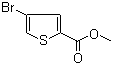 Methyl 4-bromothiophene-2-carboxylate molecular structure (CAS 62224-16-2)