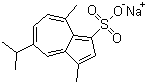 Sodium gualenate molecular structure (CAS 6223-35-4)