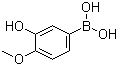 structure of CAS# 622864-48-6, 3-Hydroxy-4-methoxyphenylboronic acid;3-Hydroxy-4-methoxybenzeneboronic acid
