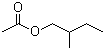 结构式 CAS# 624-41-9, 2-甲基丁基乙酸酯; 乙酸 2-甲基丁酯