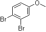 structure of CAS# 62415-74-1, 3,4-Dibromoanisole;1,2-Dibromo-4-methoxybenzene
