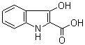 Indoxylic acid molecular structure (CAS 6245-93-8)