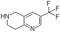 structure of CAS# 624734-27-6, 3-(Trifluoromethyl)-5,6,7,8-tetrahydro-1,6-naphthyridine