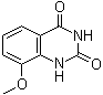 structure of CAS# 62484-14-4, 8-Methoxy-2,4(1H,3H)-quinazolinedione