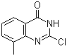 结构式 CAS# 62484-40-6, 2-氯-8-甲基-4(3H)-喹唑啉酮