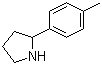 结构式 CAS# 62506-76-7, 2-(4-甲基苯基)吡咯烷