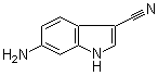 structure of CAS# 625115-91-5, 6-Amino-1H-indole-3-carbonitrile