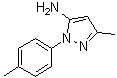 structure of CAS# 62535-60-8, 5-Amino-3-methyl-1-(4-methylphenyl)pyrazole;5-Amino-3-methyl-1-(p-tolyl)pyrazole