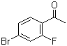 4'-Bromo-2'-fluoroacetophenone molecular structure (CAS 625446-22-2)
