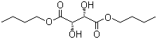 结构式 CAS# 62563-15-9, D-(-)-酒石酸二丁酯