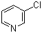 3-氯吡啶分子结构 (CAS 626-60-8)