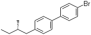 4-Bromo-4'-(2-methylbutyl)-1,1'-biphenyl molecular structure (CAS 62614-29-3)