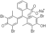 结构式 CAS# 62625-32-5, 溴甲酚绿钠; 溴甲酚绿钠盐