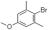 4-Bromo-3,5-dimethylanisole molecular structure (CAS 6267-34-1)
