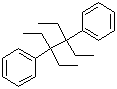结构式 CAS# 62678-48-2, 3,4-二乙基-3,4-二苯基己烷