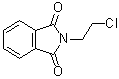structure of CAS# 6270-06-0, 2-(2-Chloroethyl)-1H-isoindole-1,3(2H)-dione;N-(2-Chloroethyl)phthalimide; NSC 33824; NSC 44378