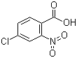 结构式 CAS# 6280-88-2, 4-氯-2-硝基苯甲酸