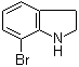 结构式 CAS# 62813-85-8, 7-溴吲哚啉