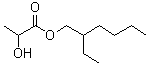 2-Ethyl-1-hexanol lactate molecular structure (CAS 6283-86-9)