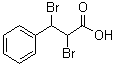 alpha,beta-二溴苯丙酸分子结构 (CAS 6286-30-2)