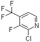 结构式 CAS# 628692-22-8, 2-氯-3-氟-4-(三氟甲基)吡啶