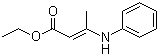 Ethyl 3-anilinobut-2-enoate molecular structure (CAS 6287-35-0)