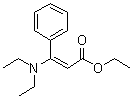 3-(Diethylamino)-3-phenyl-2-propenoic acid ethyl ester molecular structure (CAS 6288-55-7)