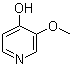 3-Methoxy-4-pyridinol molecular structure (CAS 62885-41-0)