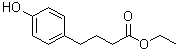 Ethyl 4-(4-hydroxyphenyl)butyrate molecular structure (CAS 62889-58-1)
